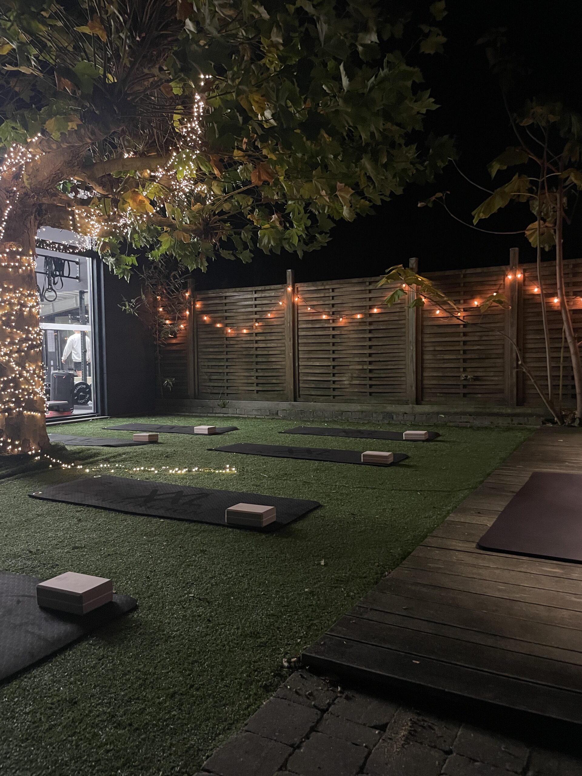 Outdoor Pilates